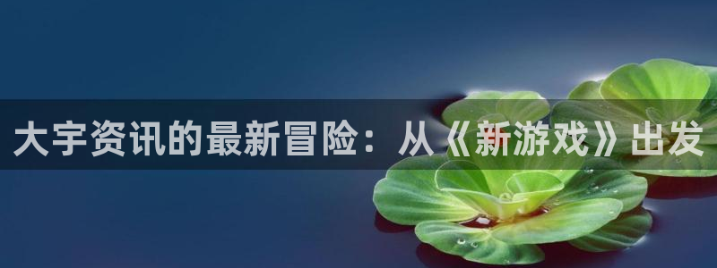 高德娱乐app：大宇资讯的最新冒险：从《新游戏》出发